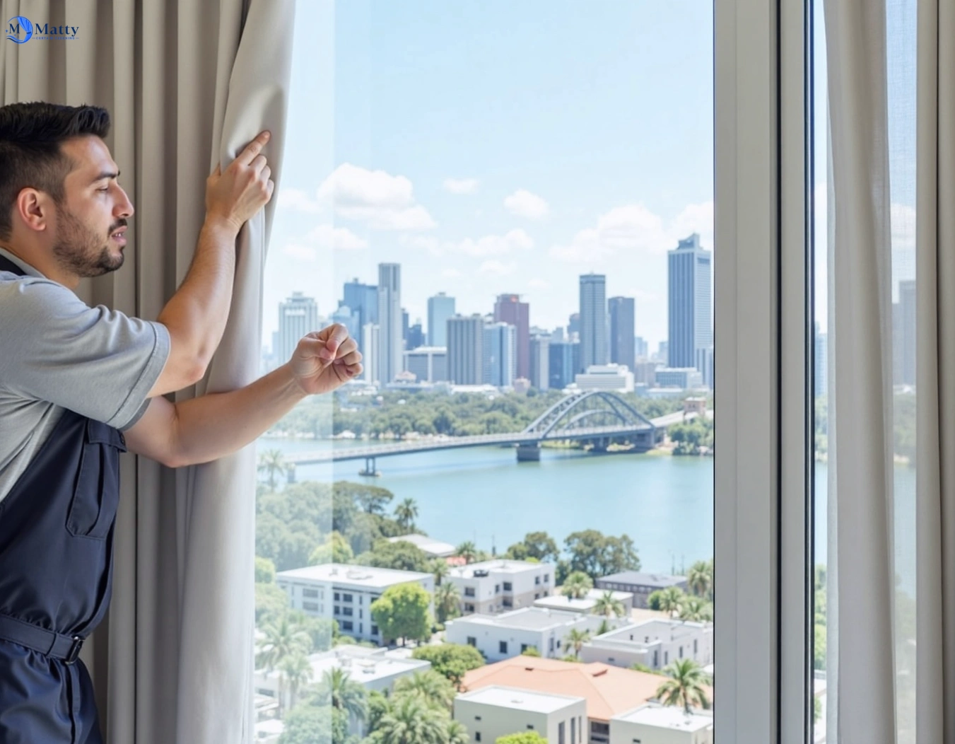 Professional curtain steam cleaning service north-turramurra-nsw QLD by Matty Curtain Cleaning